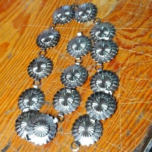 Vintage Concho Belt Silver